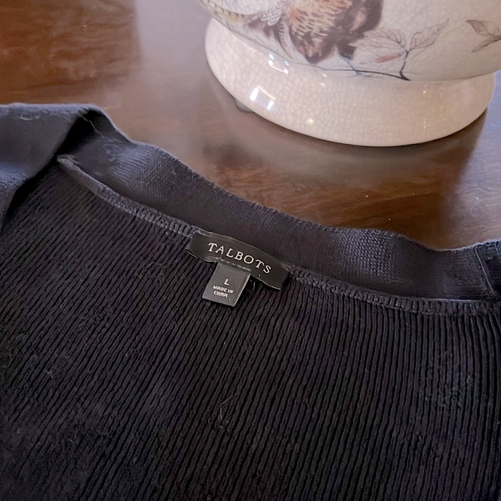 Talbots, Size L, Navy Blue - Picture 2 of 5